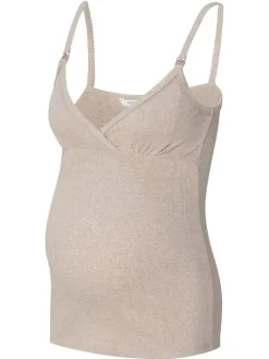 Still-Schlaftop Maja in Taupe Melange