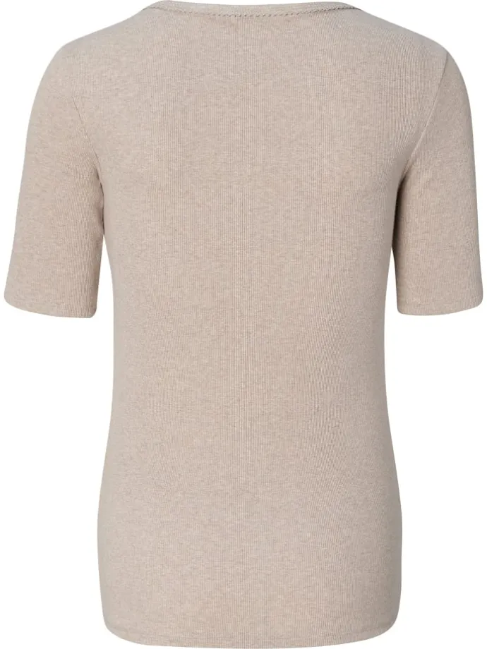 Still-Schlaftop Renate in Taupe Melange