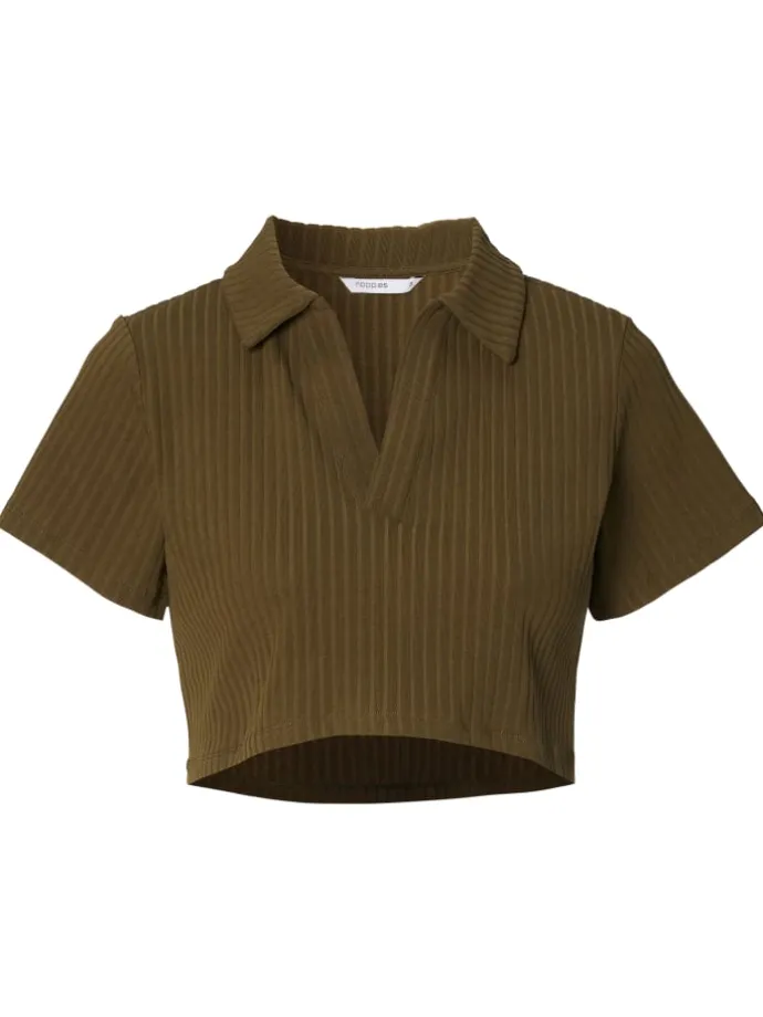Still-Shirt Aalborg in Dark Olive