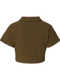 Still-Shirt Aalborg in Dark Olive