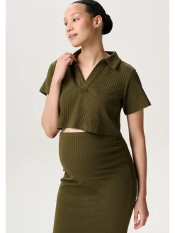 Still-Shirt Aalborg in Dark Olive