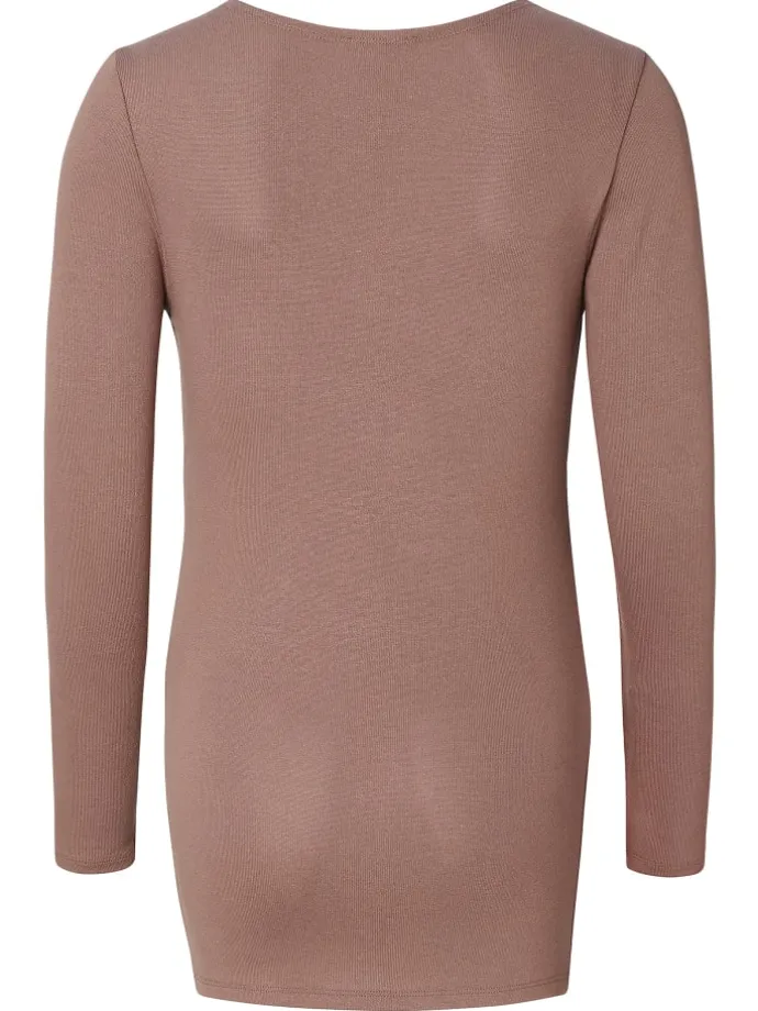 Still-Shirt Elin in Deep Taupe