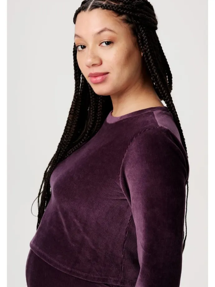 Still-Shirt Espoo in Plum Perfect