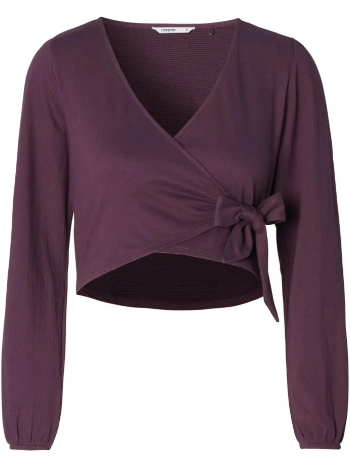 Still-Shirt Jah-Nell in Plum Perfect