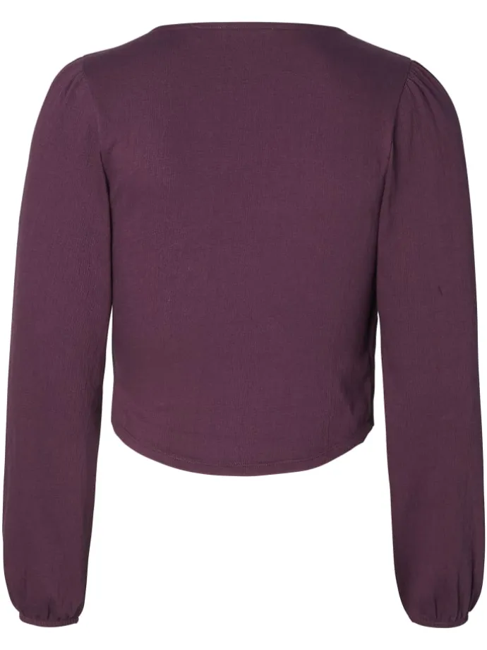 Still-Shirt Jah-Nell in Plum Perfect
