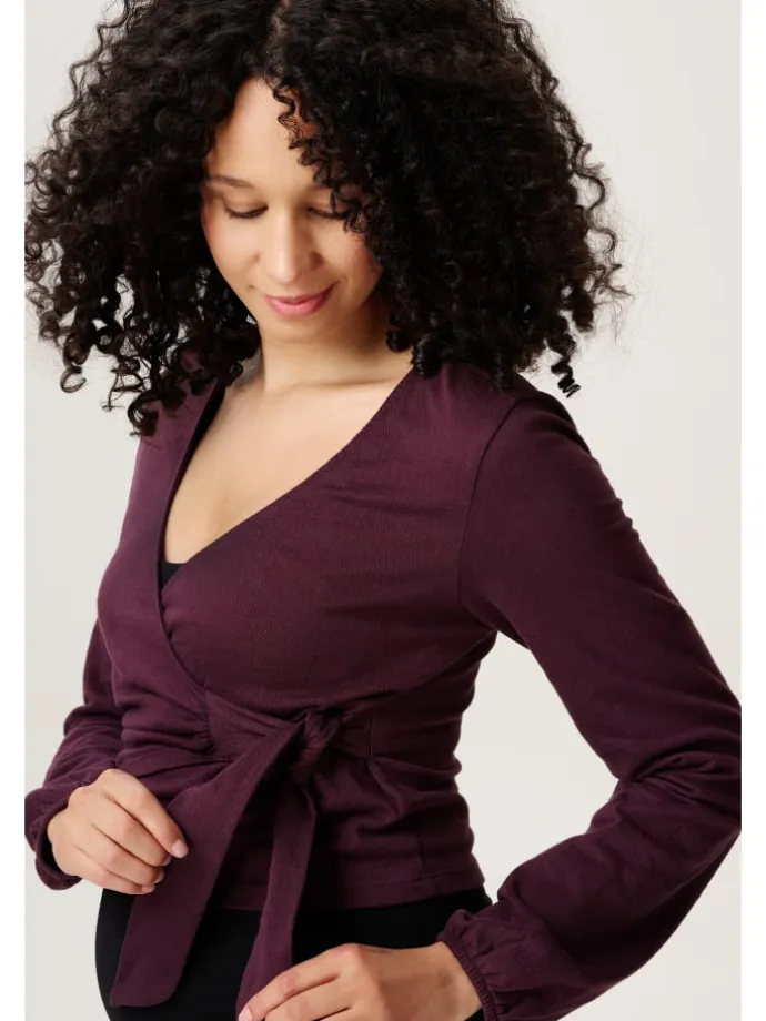 Still-Shirt Jah-Nell in Plum Perfect