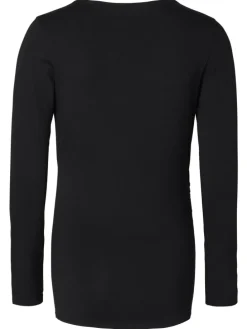 Still-Shirt Langu in Black