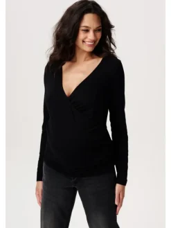 Still-Shirt Langu in Black