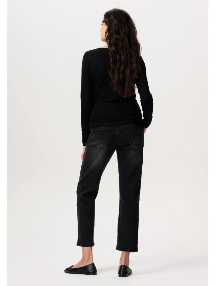 Still-Shirt Langu in Black