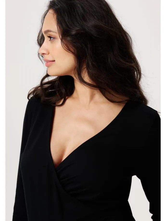 Still-Shirt Langu in Black