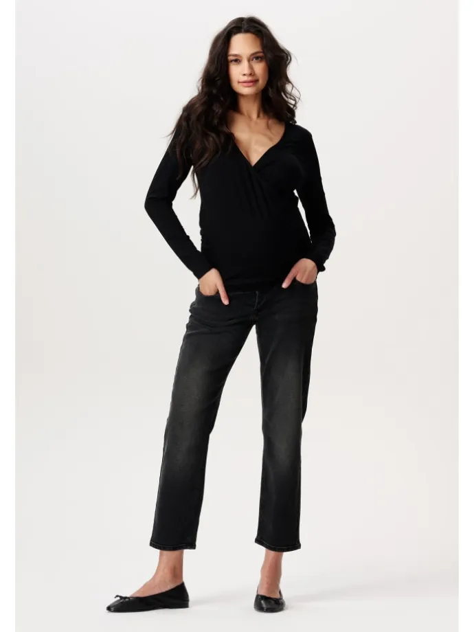 Still-Shirt Langu in Black