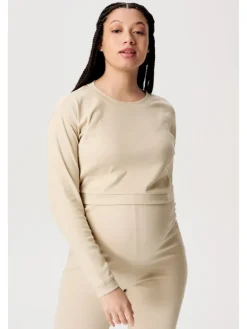 Still-Shirt Leela in White Pepper