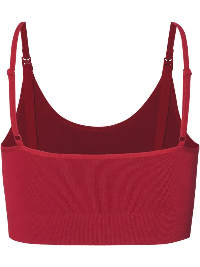 Still-Shirt Mevie Seamless in Tibetan Red