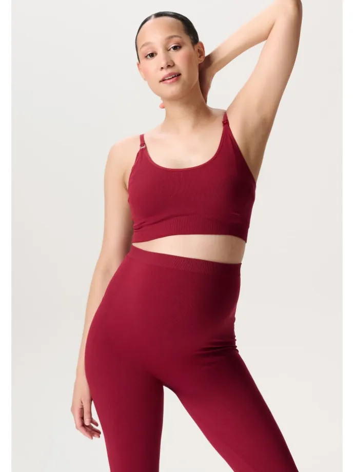 Still-Shirt Mevie Seamless in Tibetan Red