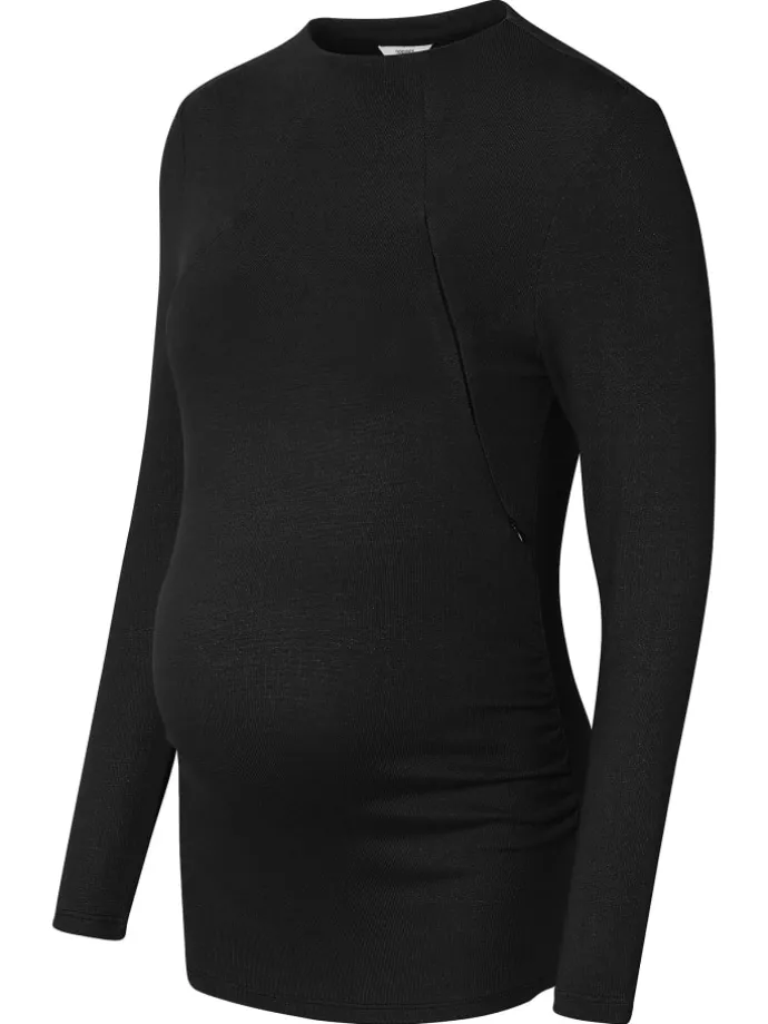 Still-Shirt Rosa in Black
