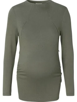 Still-Shirt Rosa in Olive