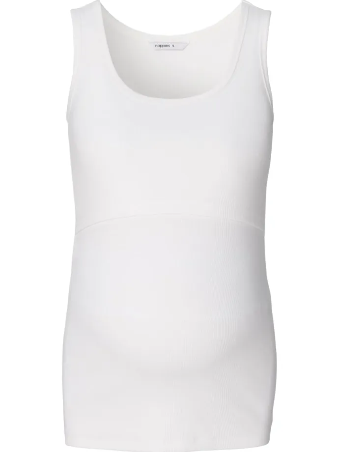 Still-Top Evita in Optical White