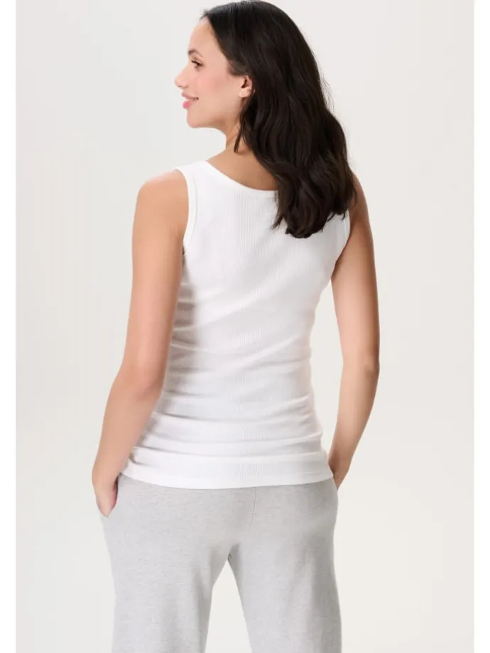 Still-Top Evita in Optical White