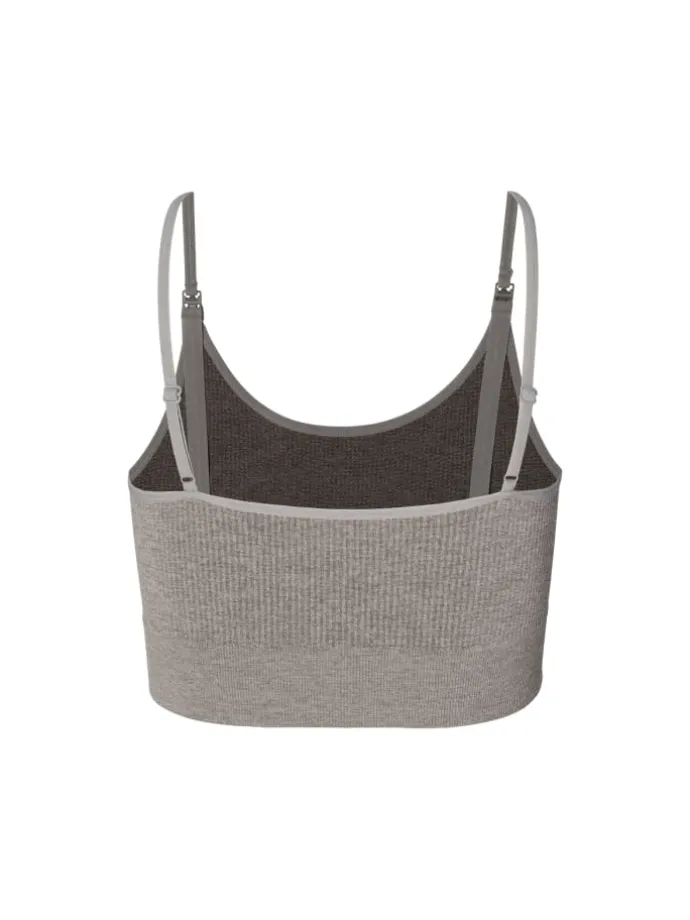 Still-Top in Grey Melange
