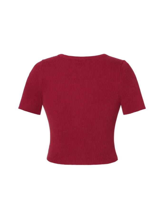 Still-Top in Tibetan Red