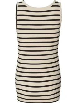 Still-Top Jamee in Cream Stripe