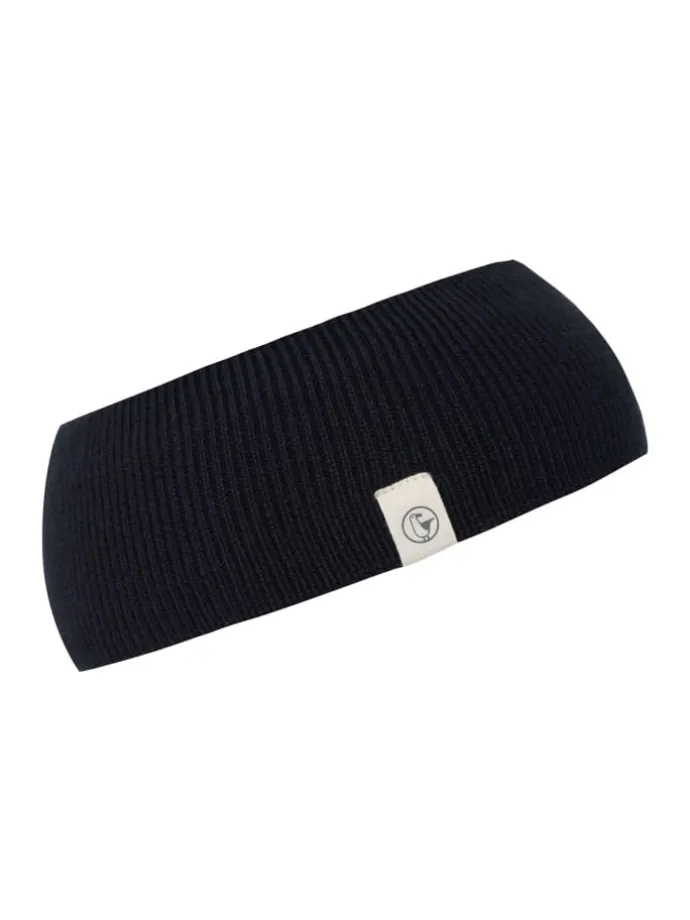Stirnband Möwe Feinstrick in navy