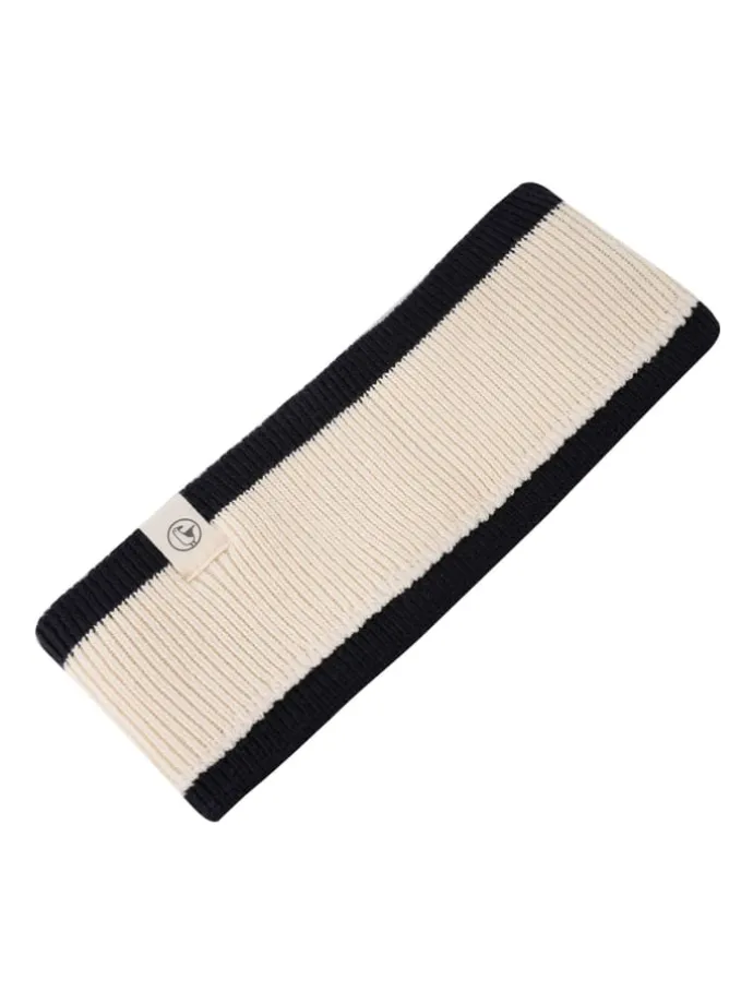 Stirnband Möwe Feinstrick in navy