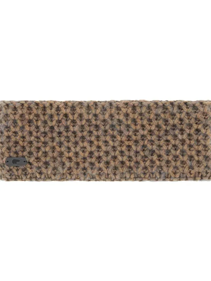 Stirnband "Tula" in Hellbraun/ Beige