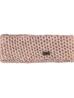 Stirnband "Tula" in Rosa/ Grau