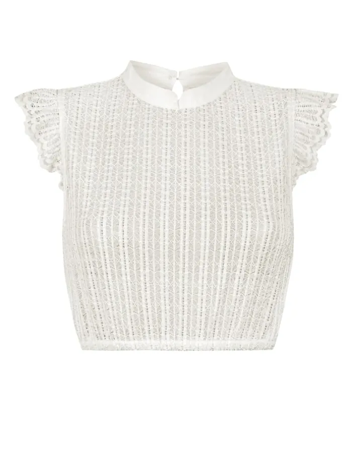 Stockerpoint Dirndlbluse Lenka in creme