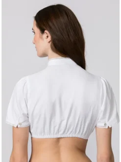 Stockerpoint Dirndlbluse Ariana in weiss