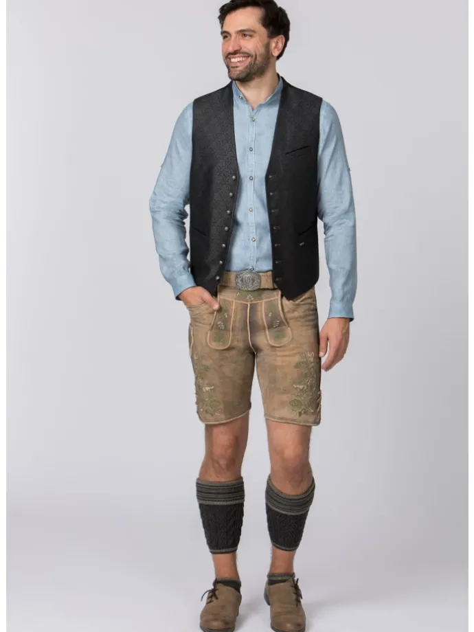 Stockerpoint Trachtenlederhose Falkenstein in uroid
