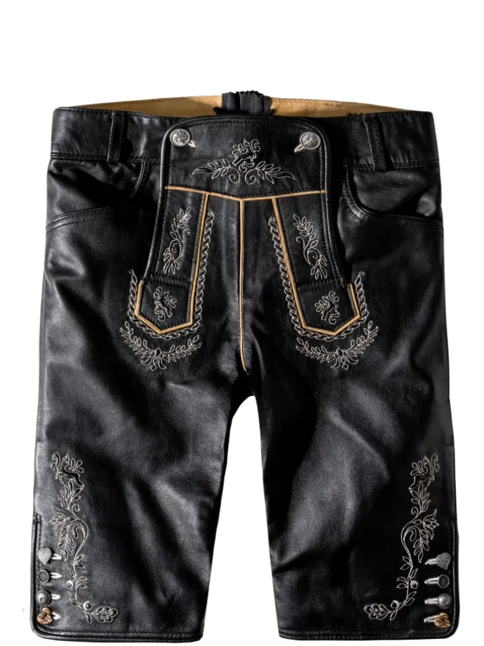 Stockerpoint Trachtenlederhose Roxanne in black nappa