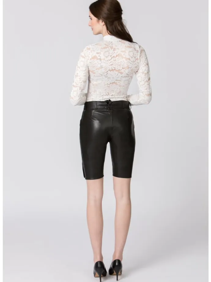 Stockerpoint Trachtenlederhose Roxanne in black nappa