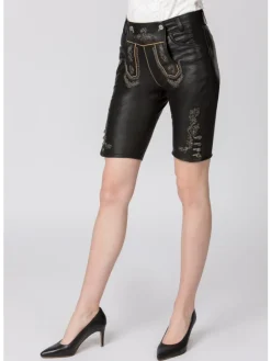 Stockerpoint Trachtenlederhose Roxanne in black nappa