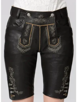 Stockerpoint Trachtenlederhose Roxanne in black nappa