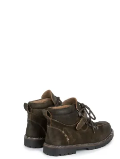 Stockerpoint Trachtenstiefel Tiago in dunkelbraun gespeckt