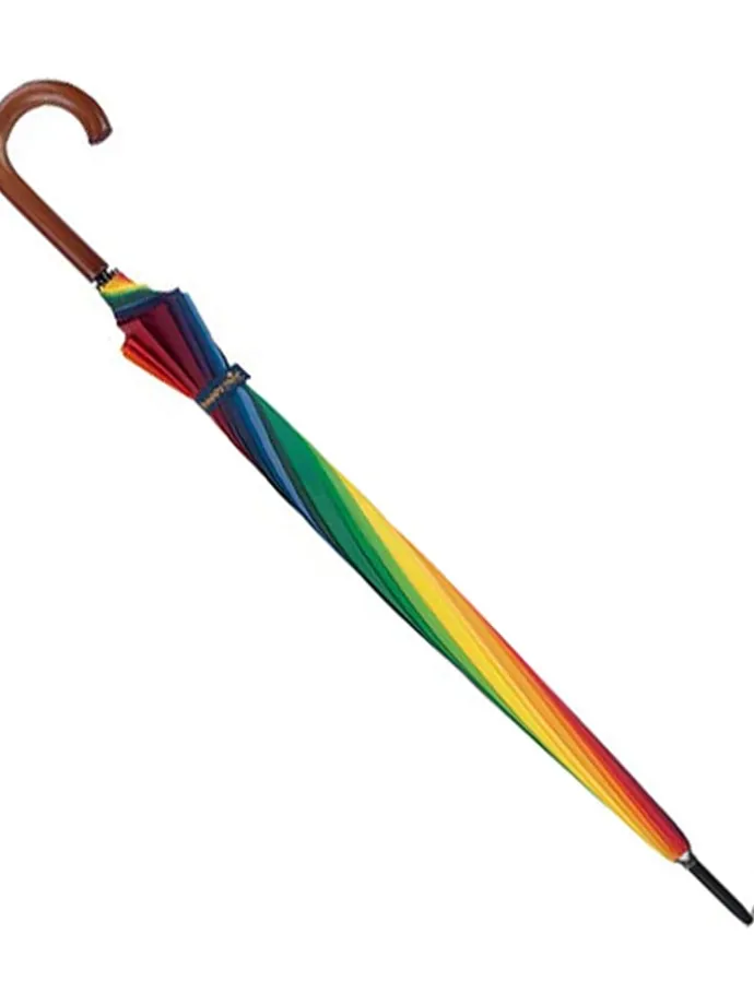 Stockschirm "Rainbow" in Bunt - Ø 130 cm