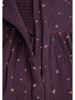 Stoffkleid in violett