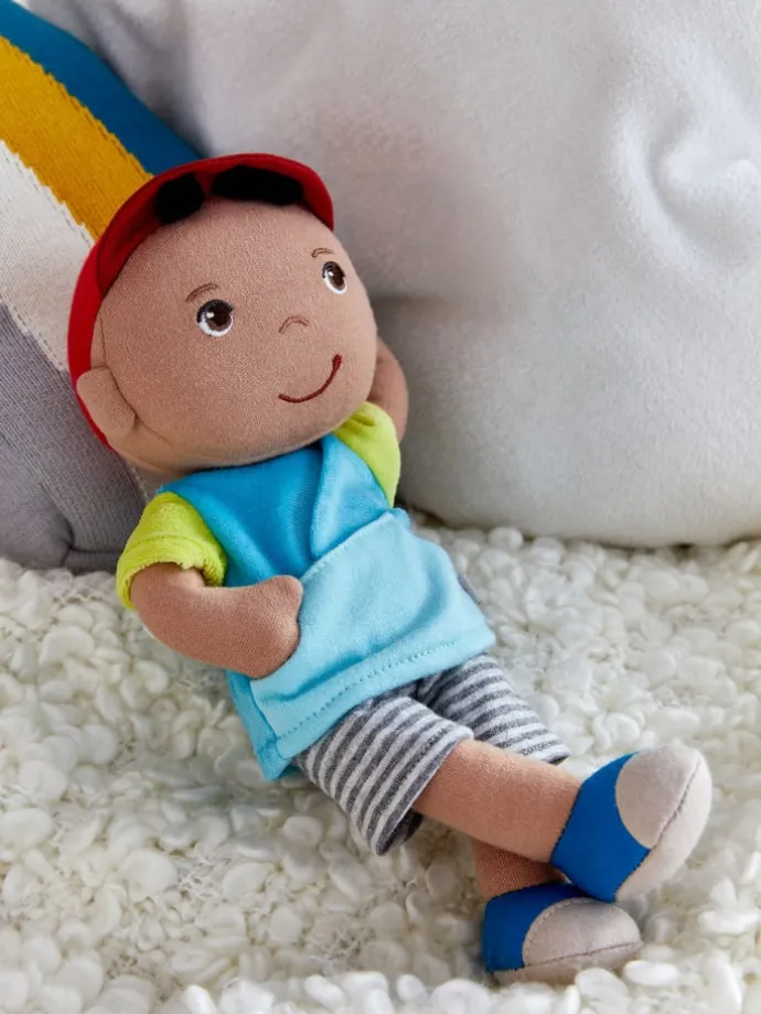 Stoffpuppe Kuschelpuppe in bunt