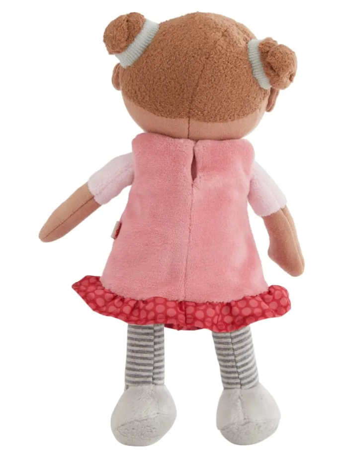 Stoffpuppe Kuschelpuppe in Rosa