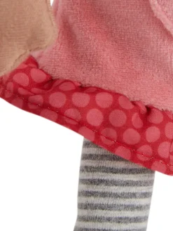 Stoffpuppe Kuschelpuppe in Rosa
