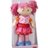 Stoffpuppe Puppe Lilli-Lou, 30 cm in mehrfarbig