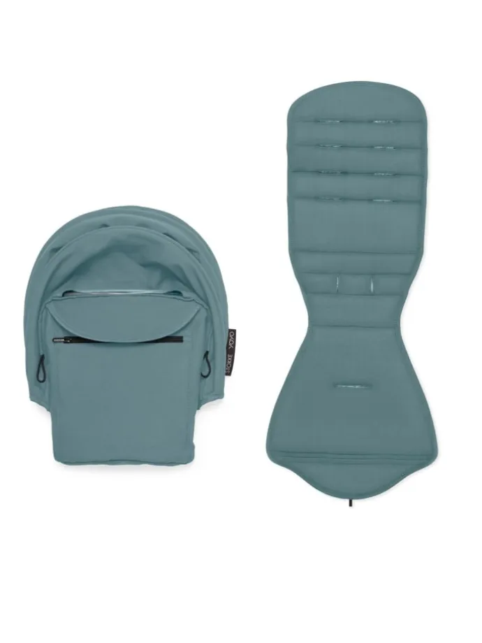 Stokke® YOYO³ Babyzen Textilset 6+ Aqua in Blau ab 6 Monate