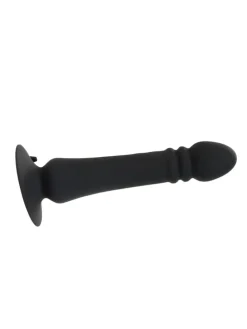 Stoßvibrator Anal thruster in schwarz