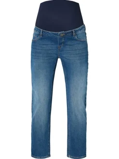 Straight Umstandsjeans Hawa in Light Blue Denim