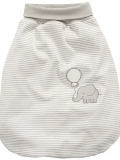 Strampelsack Interlock Elefant in Natur