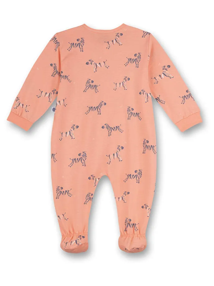 Strampler in Apricot