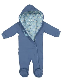 Strampler in Blau