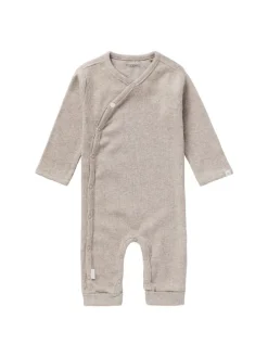 Strampler Nevis in Taupe Melange